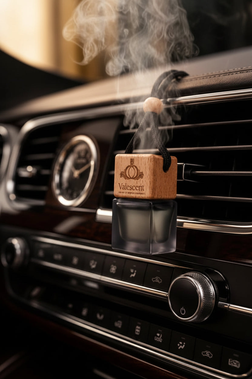 Valescent 2-in-1 Luxury Car Perfume (8ml) – Hanging & AC Vent Diffuser