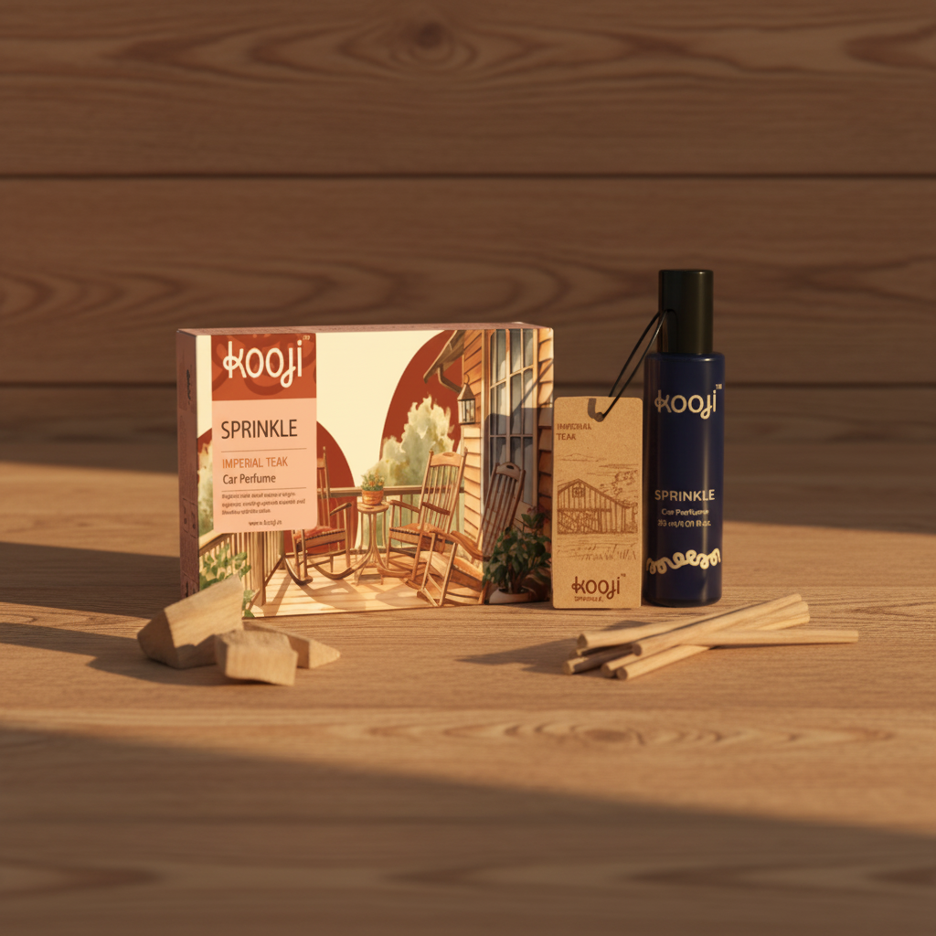 Kooji Sprinkle Car Perfume – Woody Haven (30ml)